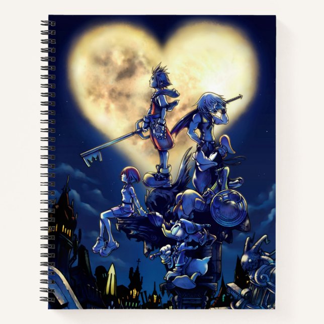 Carnet Coeurs royaux | Coeur Moon Box Art (Devant)