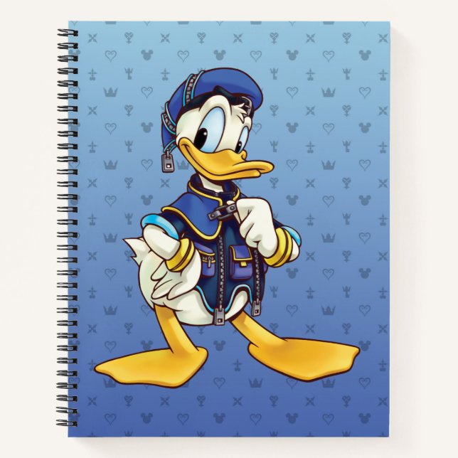 Carnet Coeurs royaux | Magicien royal Donald Duck (Devant)