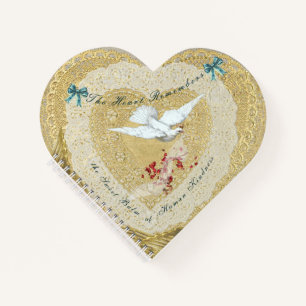 Carnet Coeurs Spirale victorienne