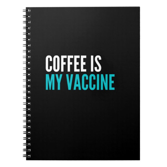 Carnet coffEe est mon vaccin (Devant)