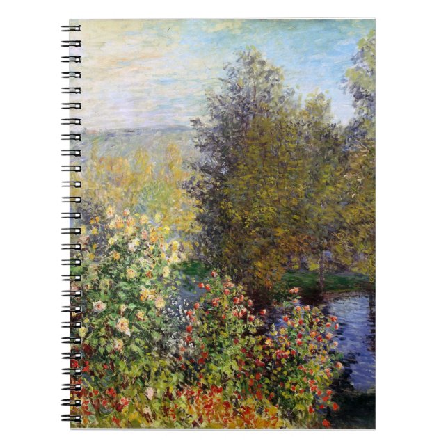 Carnet Coin du jardin à Montgeron - Claude Monet - (Devant)