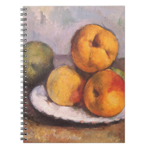 Carnet coing, pommes, poires de Paul Cezanne