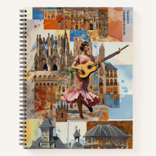 Carnet Collage culturel espagnol