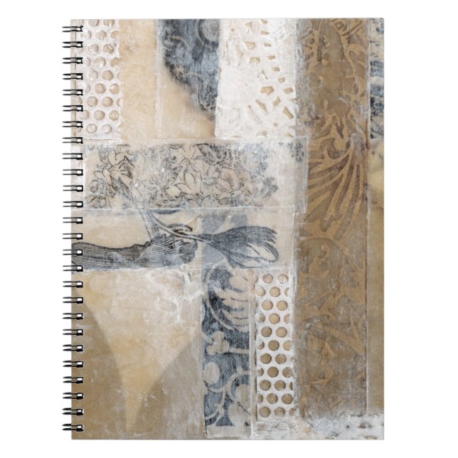 Carnet Collage de dentelle I (Devant)