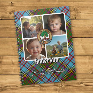 Carnet Collage de photos de la famille Anderson