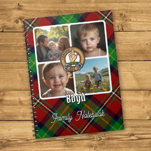 Carnet Collage de photos de la famille Boyd