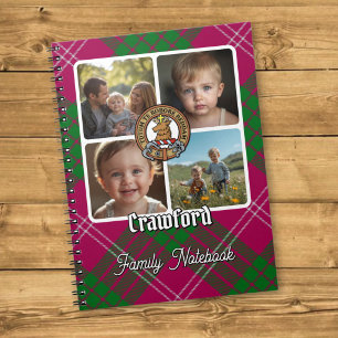 Carnet Collage de photos de la famille Crawford