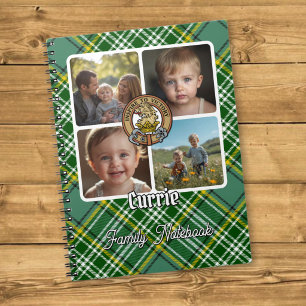 Carnet Collage de photos de la famille Currie