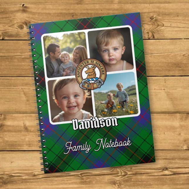Carnet Collage de photos de la famille Davidson (Créateur téléchargé)