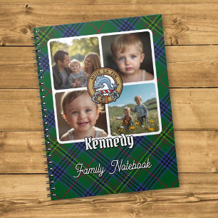 Carnet Collage de photos de la famille Kennedy