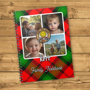 Carnet Collage de photos de la famille Kerr