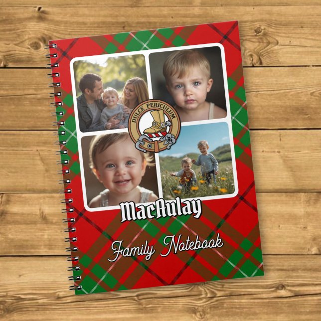 Carnet Collage de photos de la famille MacAulay (Créateur téléchargé)