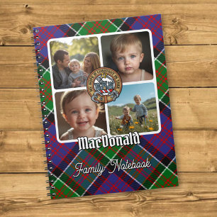 Carnet Collage de photos de la famille MacDonald du Clanr