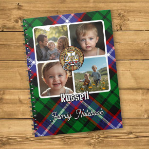 Carnet Collage de photos de la famille Russell