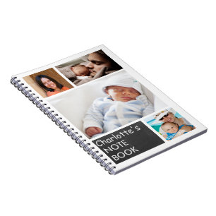 Carnet Collage photo personnalisé do-it-yourself personna