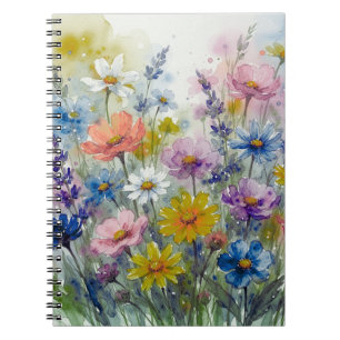Carnet Collection de motifs floraux doux