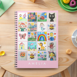 Carnet Collection garde d'art pour enfants 20 dessins
