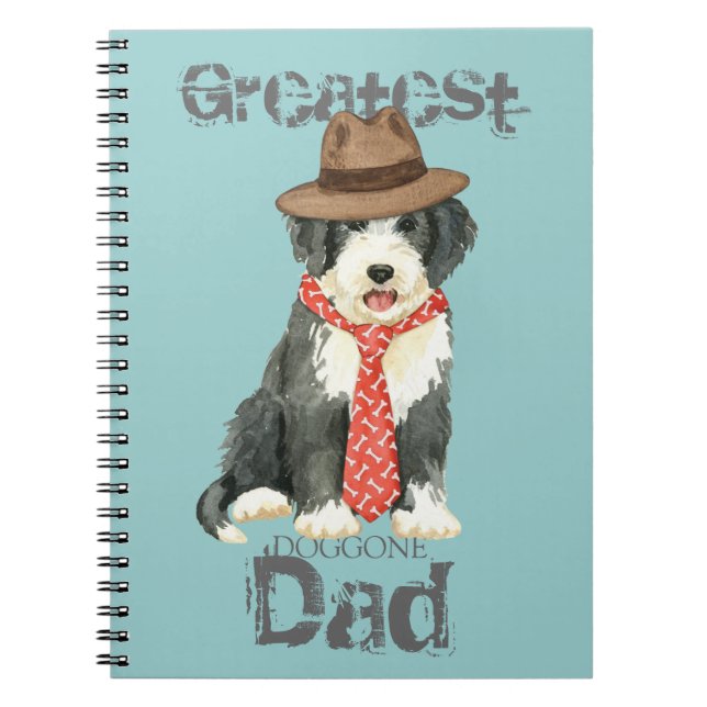 Carnet Collie papa barrée (Devant)
