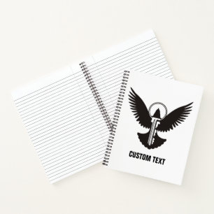 Carnet Colombe avec clé