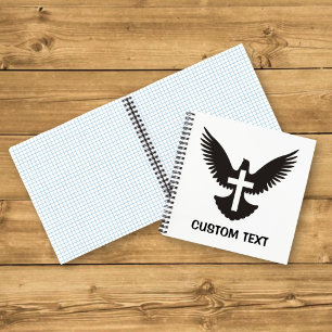 Carnet Colombe avec croix