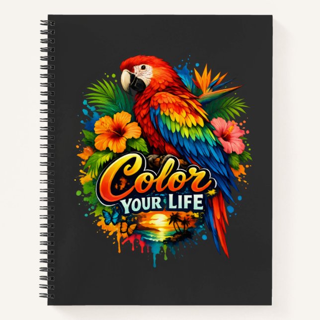 Carnet Color Your Life (Devant)