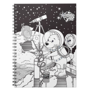 Carnet coloration cosmos