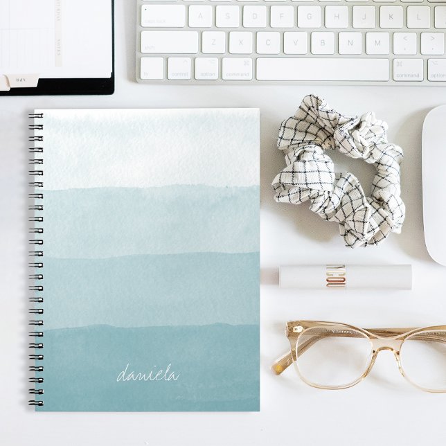 Carnet Colorbloc d'aquarelle Seaglass Aqua (Créateur téléchargé)