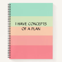 Colorbloc moderne Monogramme rose à bande horizont