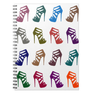 Carnet coloré fascinant chic de coutume de