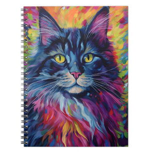 Carnet Coloré Maine Coon