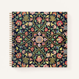 Carnet Coloré Vintage Floral Indien Mandala Motif