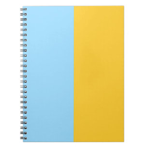 Carnet Columbia Blue and Gold PERTOM