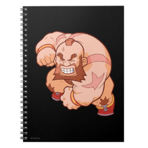 Carnet Combattant Zangief 2 de poche