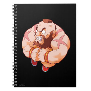 Carnet Combattant Zangief de poche
