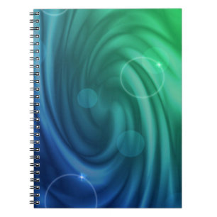 Carnet Combinaison De Couleurs Bleu Et Vert