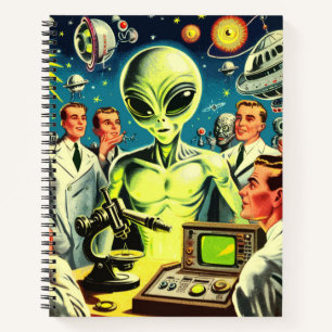 Carnet Comics de science-fiction Alien vintage