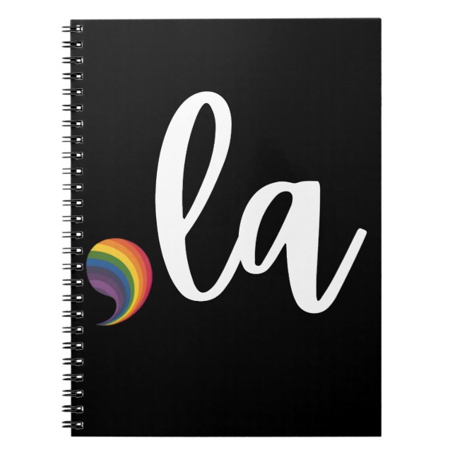 Carnet Comma La Kamala Harris Pride Rainbow LGBQ Gay (Devant)