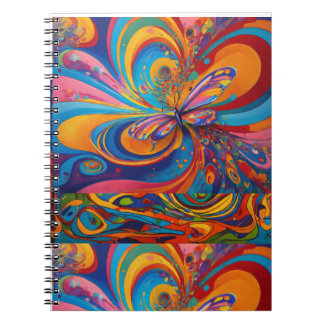 Carnet Comment dessiner un papillon coloré : Designs créa