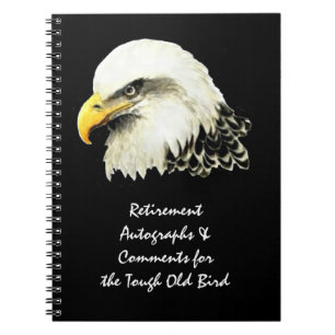 Carnet Commentaire autographe Aigle de retraite d'un viei
