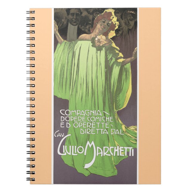 Carnet Compagnia d'Opere Comiche (Devant)