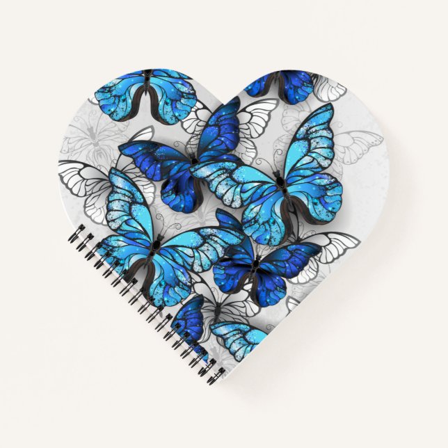 Carnet Composition des White and Blue Butterflies (Devant)