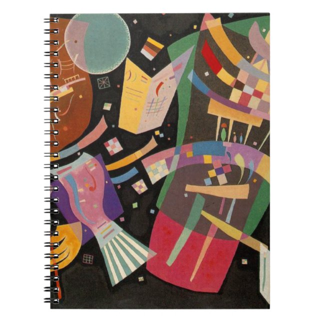 Carnet Composition Kandinsky 10 Peinture Abstraite (Devant)