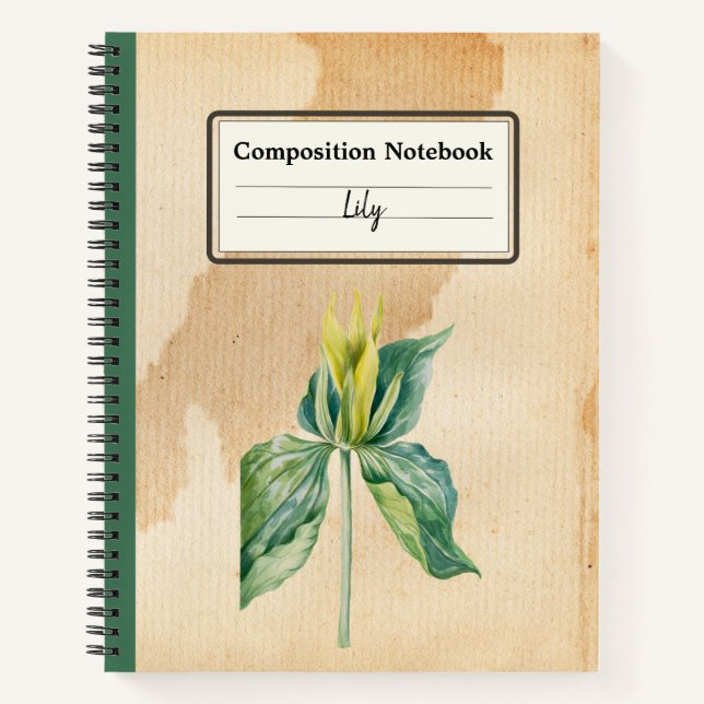 Carnet Composition personnalisée de la machine à éveiller (Devant)