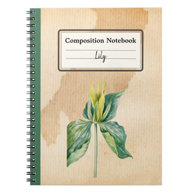 Carnet Composition personnalisée de la machine à éveiller (Devant)