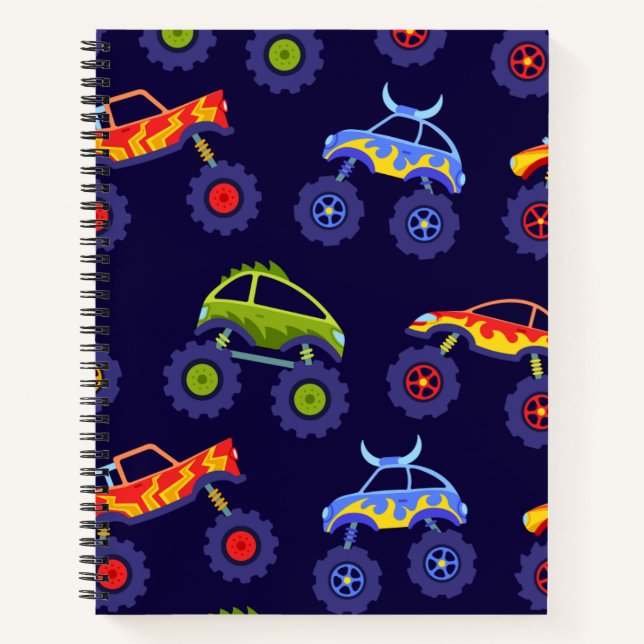 Carnet Composition primaire du camion Monster (Devant)