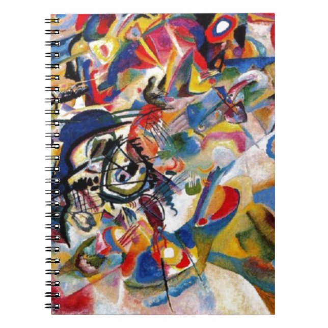 Carnet Composition VII de Kandinsky (Devant)