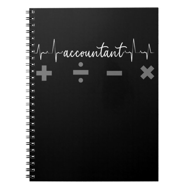 Carnet Comptable Heartbeat Humour CPA (Devant)