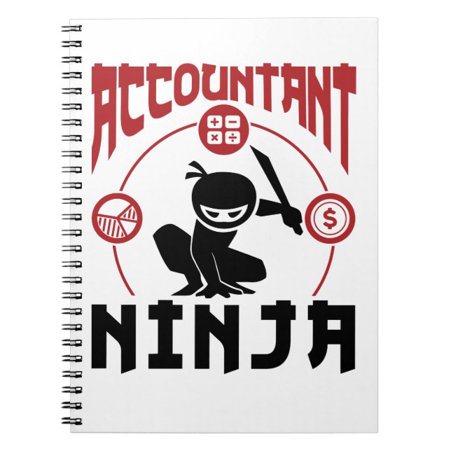 Carnet Comptable Ninja Comptabilité CPA (Devant)