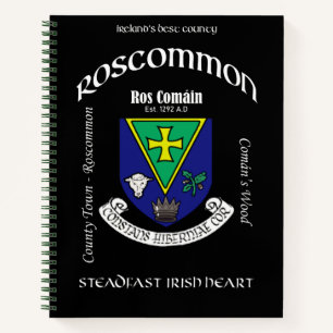Carnet Comté de Roscommon Irlande Ordinateur portable ar