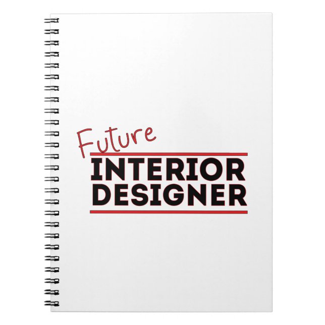 Carnet Concepteur intérieur futur (Devant)
